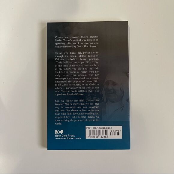 Created for Greater Things Mother Teresa of Calcutta Book - Picture 4 of 4